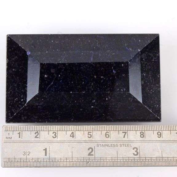 Huge Certified 2040 Ct Museum Size Natural Emerald Cut Blue Sapphire Solitaire