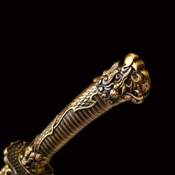 Hand-Forged Steel Dragon Sword