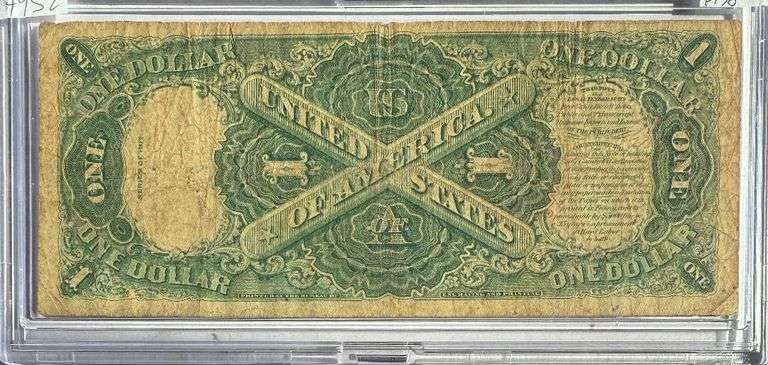 Cased $! 1917 Series US Note.