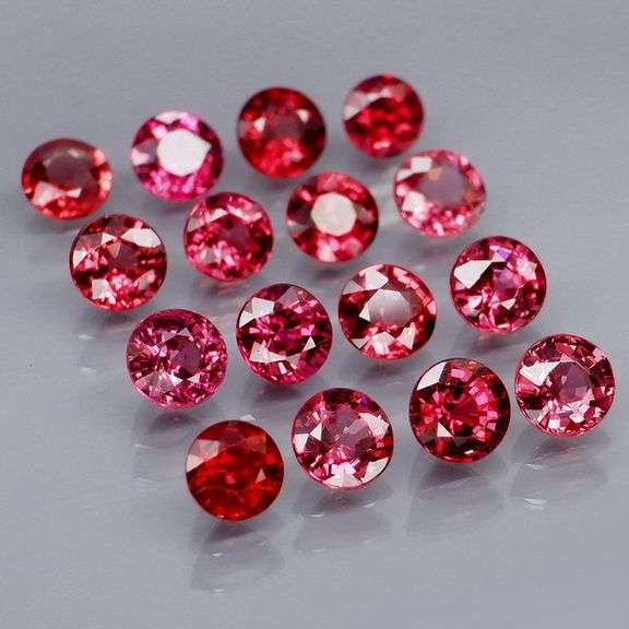 Brilliant 6.12ct violet pink Rhodolite Garnet set