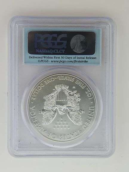 2013-W American Silver Eagle, PCGS MS69 First Strike