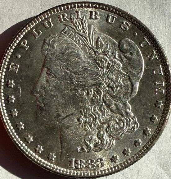 1883 BU Morgan Dollar
