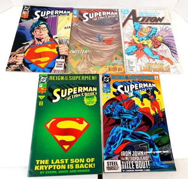 10 DC Comics - Flash & Superman