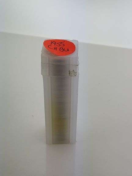 1955 Roll Of UNC Roosevelt Dimes