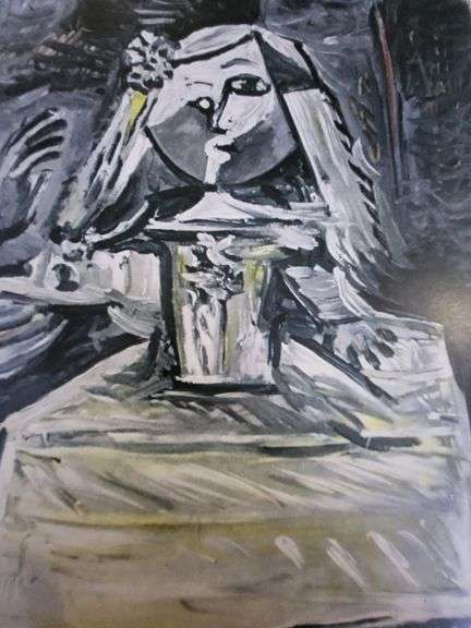 A remarkable Deluxe Edition of Les Ménines et la Vie by Pablo Picasso, published in Paris by Cercle