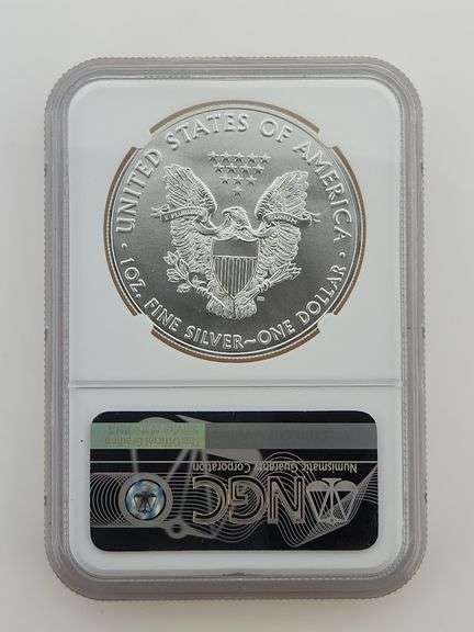 2019 American Silver Eagle, NGC MS69