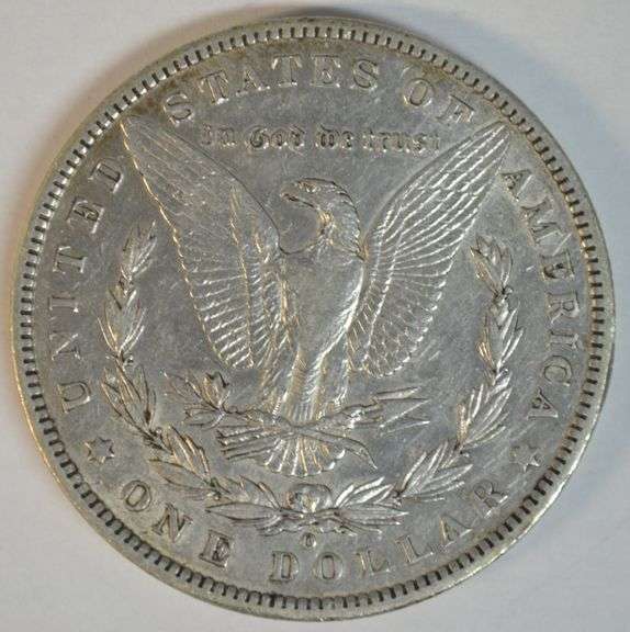 Choice original AU 1886-O Morgan Silver Dollar. Key date