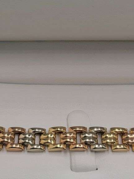 18KT Yellow Gold Link Bracelet