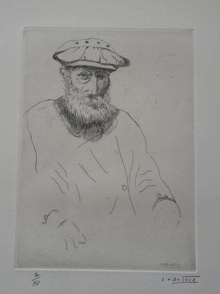 Very collectable remarkable limited edition Pierre-Auguste Renoir signed in the stone.