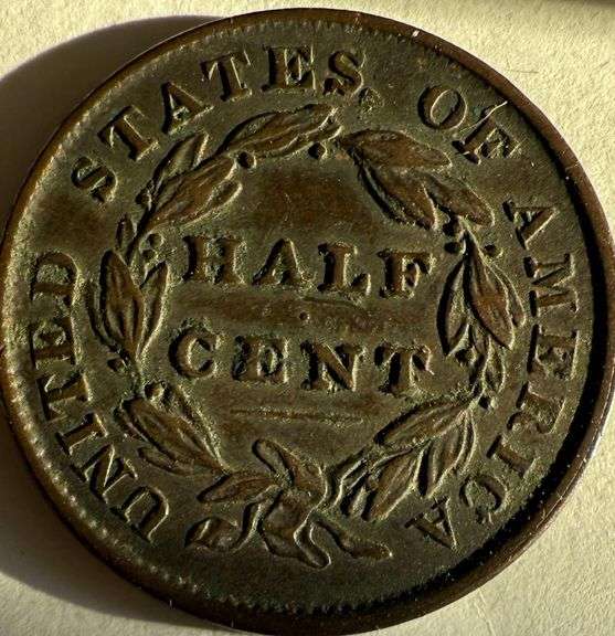 1835 Half Cent