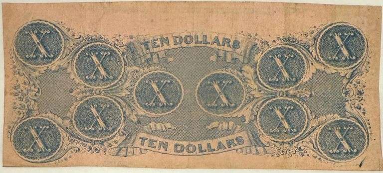 Sept 2 1862 Series $10 CSA  Note