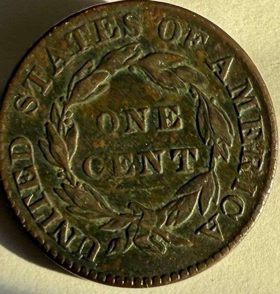 1829 Large Letters Large Cent.