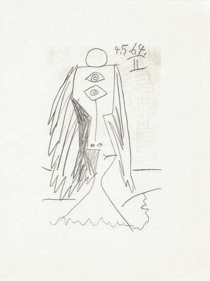 Exclusive Limited Edition Pablo Picasso Lithograph "Le Gout du Bonheur", 1970