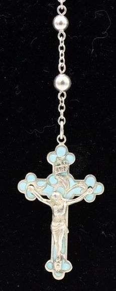 Rosary 925 sterling silver
