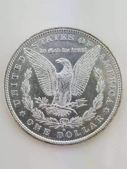 1880-O Morgan Silver Dollar, UNC
