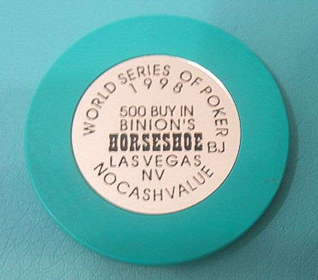 RARE 1998 WORLD SERIES OF POKER BUY IN CHIP