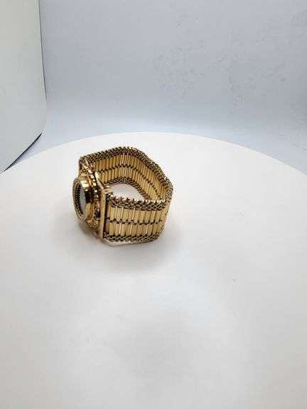 Russian Antique 14KT Yellow Gold Bracelet/Watch