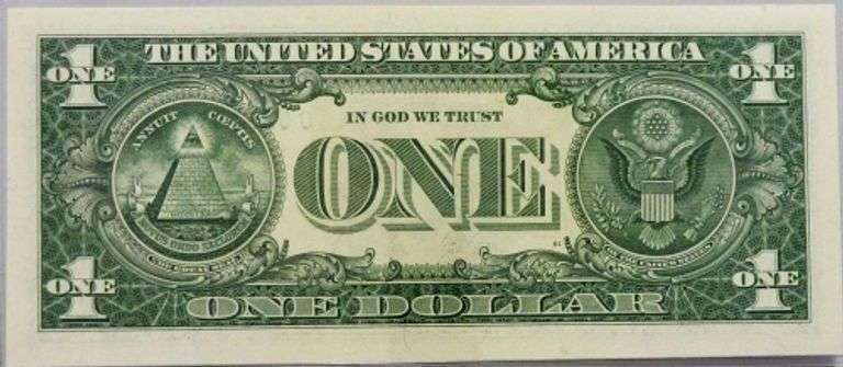 Superb Crisp 2003A $1 Note Atlanta Fancy Radar Number 05111150!