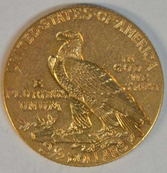 Scarcer lovely 1909 US $2.50 Indian Gold Piece