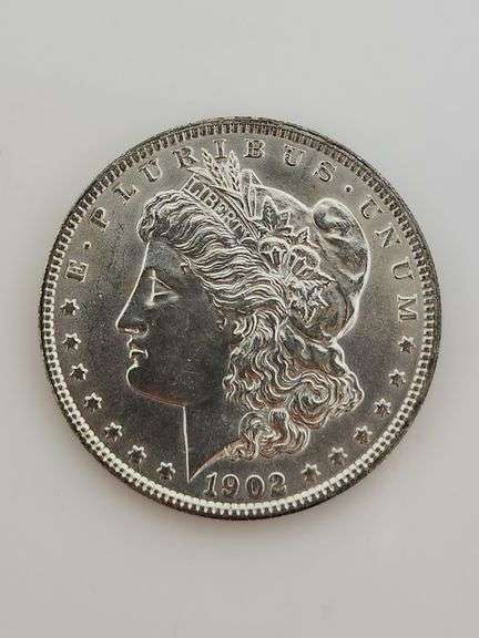 1902 Morgan Silver Dollar, UNC