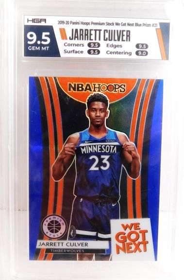 Jarrett Culver Panini Hoops Basketball Card, 9.5 Gem MT