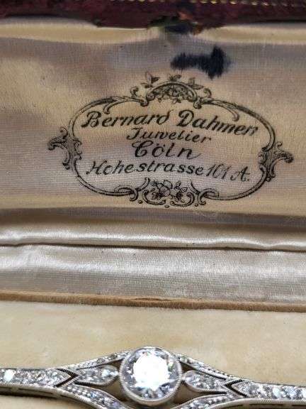 Collectible Antique Diamond Brooch