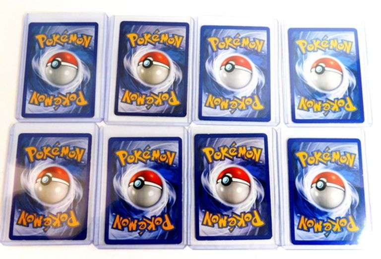 8 Pokémon 1999 1st Edition Trade Cards
