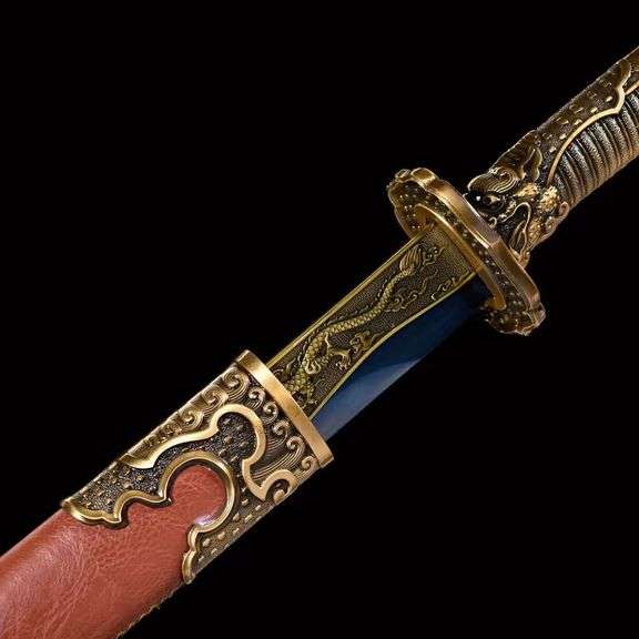 Hand-Forged Steel Dragon Sword