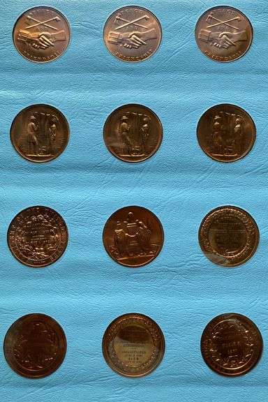 Forty Four US Mint Medals of the Presidents