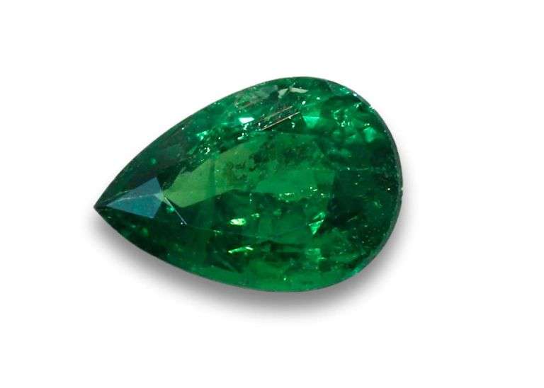 Brilliant Natural Tsavorite Pear