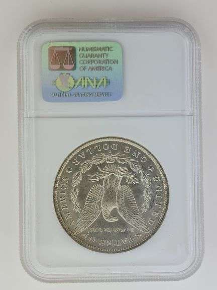 1884-O Morgan Silver Dollar, NGC MS64