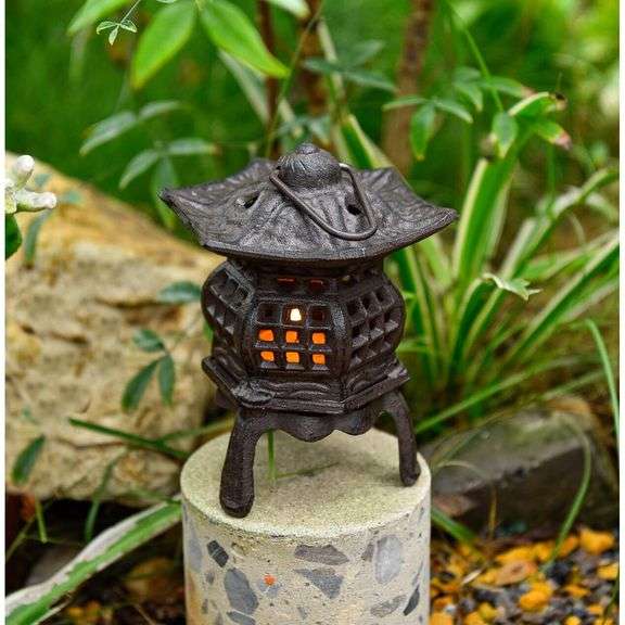 Cast Iron Hanging Tealight Candle Holder