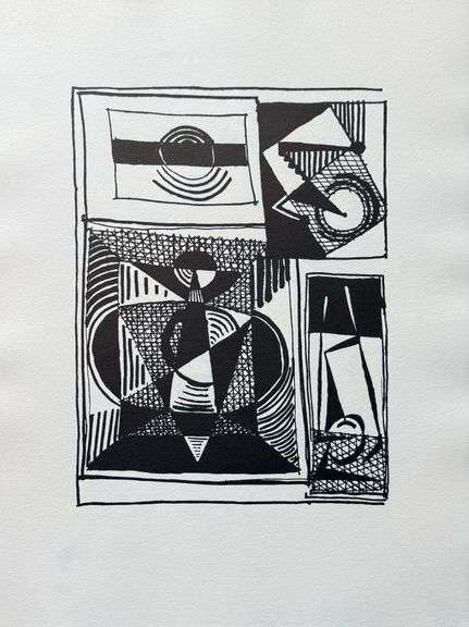 Highly Collectible Picasso Woodcut Circa 1955