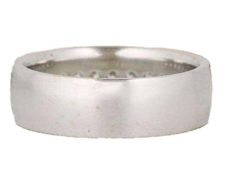 Gents 0.45ctw Diamond Channel Set Two Tone Band Ring in 14K