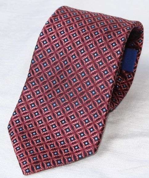 Fine Quality Italian Hand Made Silk Tie By Galante