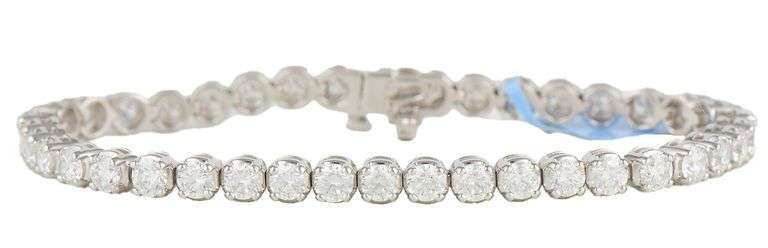 New 8.00ctw Round Diamond Tennis Bracelet in 14K