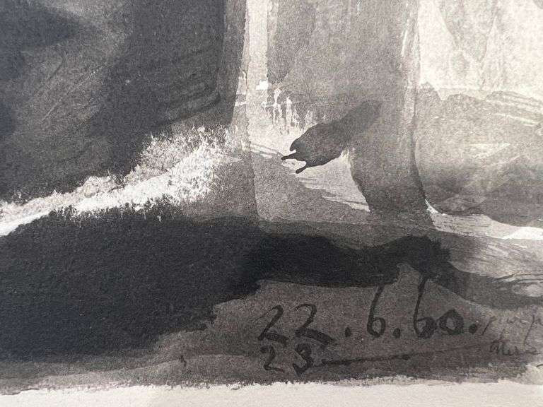 Pablo Picasso Toro "Bullfighter" Lithograph from 1960 Portfolio