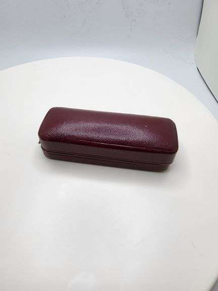 Vintage 14KT White Gold Diamond Pin