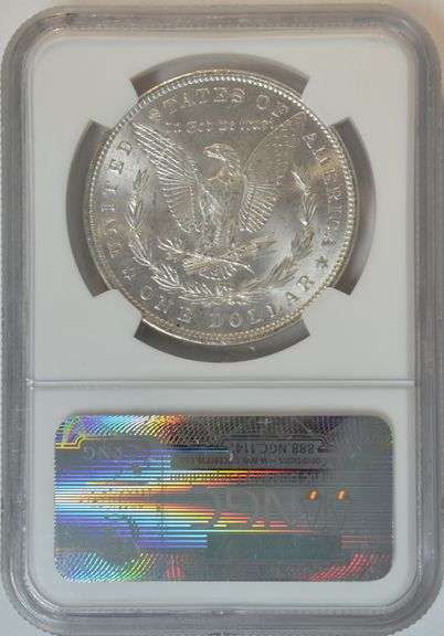 Much better nearly Gem BU 1896 Morgan Silver Dollar. PCGS MS64