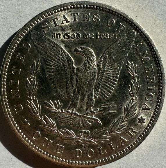 1884 CC Near  UNC  Frosty White Morgan Dollar