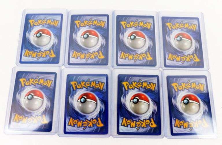 8 Pakeman 1999 1st Edition Trade Cards