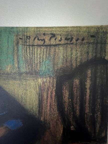 Original Lithograph from Picasso Les Bleus de Barcelona Picasso 1963 Portfolio