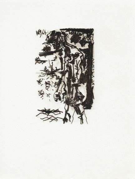 Exclusive Limited Edition Pablo Picasso Lithograph "Le Gout du Bonheur", 1970