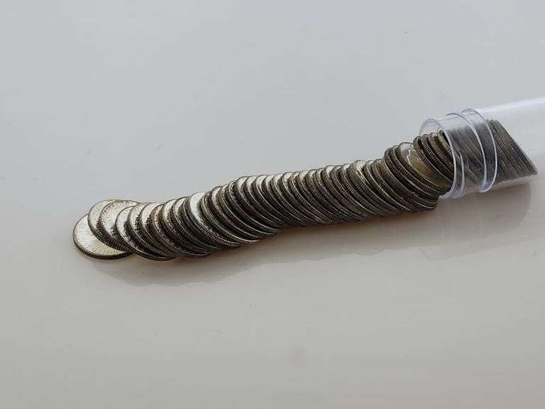 1955 Roll Of UNC Roosevelt Dimes