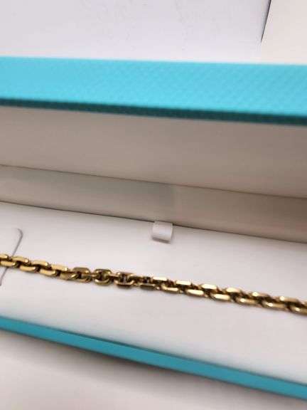 18KT Yellow Gold Link Bracelet