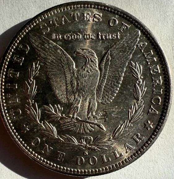 1881 S BU Morgan Dollar.