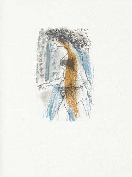 Exclusive Limited Edition Pablo Picasso Lithograph "Le Gout du Bonheur", 1970