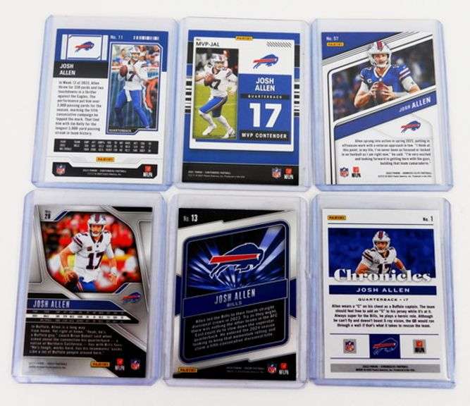 6 Josh Allen Football Cards