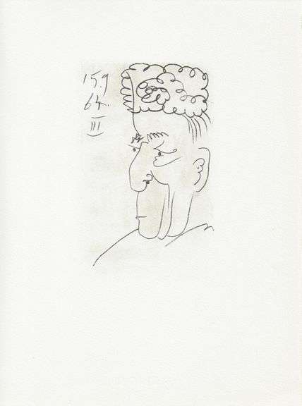 Exclusive Limited Edition Pablo Picasso Lithograph "Le Gout du Bonheur", 1970