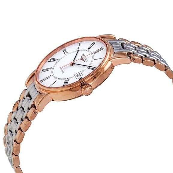 Longines Flagship Automatic White Dial Two-tone Men's Watch